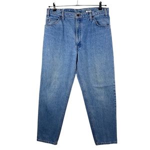 Levi's 550 Vintage Orange Tag Made in Canada Blue Jeans Men's Size 36 x 30